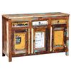 vidaXL Vintage Cabinet Multi-color Reclaimed solid wood Medium