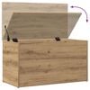vidaXL Storage Chest Artisan Oak 33.1x16.5x18.1" Engineered Wood