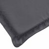 vidaXL Deck Chair Cushion Anthracite Oxford fabric (100% polyester)