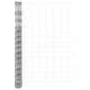 vidaXL Field Fence Gray 5.2'x 32.8'Steel