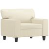 vidaXL Sofa Chair Cream