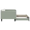 vidaXL Daybed With Trundle Light Grey
