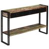 vidaXL Console Table Multicolor Reclaimed wood Medium Console Table