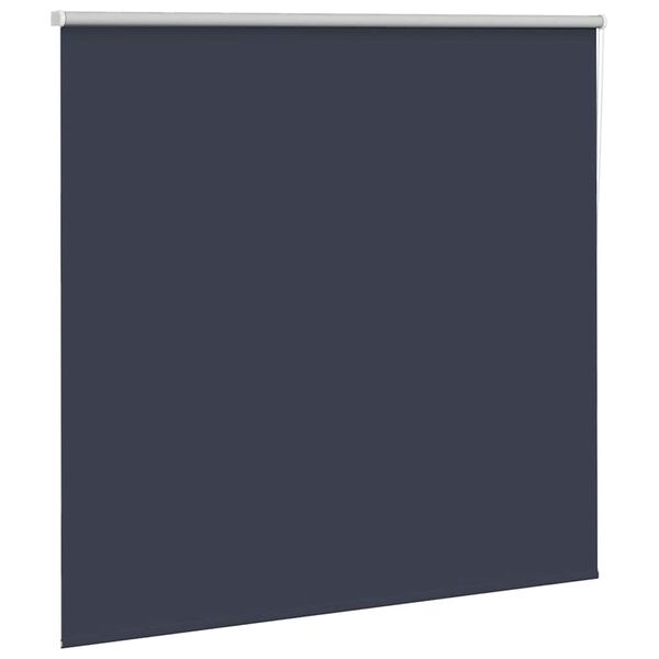 vidaXL Roller Blind Marine 100% Polyester 61x59 in Adjustable Armrests