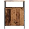 vidaXL Bedside Cabinet Old wood Engineered wood Medium Bedside Cabinet