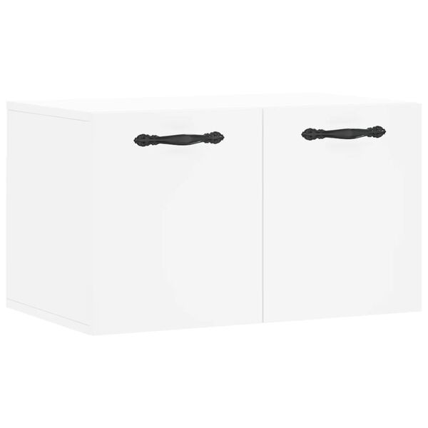 vidaXL Wall Cabinet White Engineered wood Small Wall Cabinet