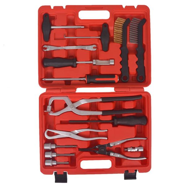 vidaXL 15 Piece Brake Maintenance and Assembly Toolset