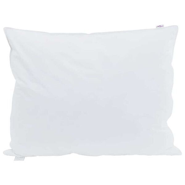 vidaXL Pillow with Pillow 2 pcs White 11.81 x 19.69 in Feather