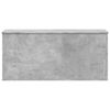 vidaXL Storage Box Concrete Grey Engineered Wood Large Storage Box