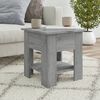 vidaXL Coffee Table Grey Sonoma Engineered wood Small Coffee Table