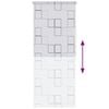 vidaXL Shower Roller Blind 31.5"x94.5" Square