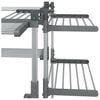 vidaXL Laundry Drying Rack 42.1"x42.1"x47.2" Aluminum