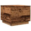 vidaXL Coffee Table Old wood Engineered wood 19.7x19.7x15.7 in
