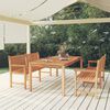 vidaXL Garden Dining Set Teak Wood Large Durable Garden Dining Set