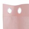 vidaXL Voile Curtains with Grommets 2 pcs Pink 55.1x96.5"