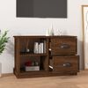vidaXL TV Cabinet Brown Oak Engineered Wood Medium TV Cabinet