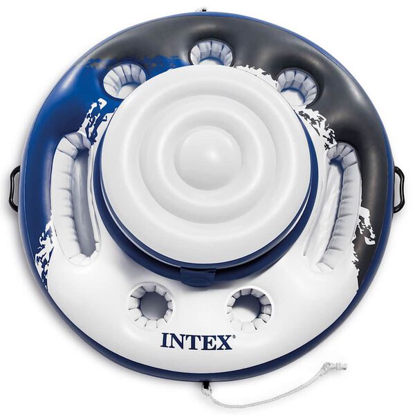INTEX Beverage Holder Blue, Black, White PVC Medium Cup Holders
