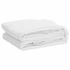 vidaXL Mattress Protector White 100% polyester with TPU backing