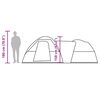 vidaXL Camping Tent 5-Person Green Waterproof