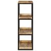vidaXL Bookcase Brown 70 x 35 x 110 cm Solid Mango wood