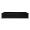 vidaXL Pallet Collar Black 39.4x39.4" Solid Wood Pine