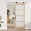 vidaXL Sliding Door ORKDAL Natural 33.86 x 83.07 in