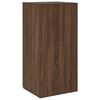 vidaXL Storage Cabinet Brown Oak Engineered Wood Medium Storage