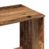 vidaXL Desk Old Wood Engineered Wood Medium Computer Desk Rectangular