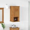 vidaXL Wall-mounted Bathroom Cabinet with Storage VIGO Honey Brown