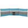 vidaXL Camping Windbreak Blue 200.0x51.2" Waterproof