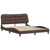 vidaXL Bed Frame Brown