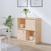 vidaXL Sideboard Natural wood Solid pine wood Medium Sideboard