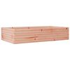vidaXL Garden Planter Brown Solid Douglas wood 43.3 in x 23.6 in x 9.1 in
