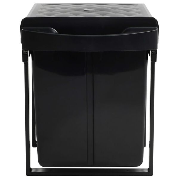 vidaXL Kitchen Cupboard Pull-out Dustbin Soft-Close 12.7 gal