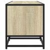vidaXL TV Cabinet Sonoma Oak Engineered wood, Metal 82.7 inches long
