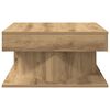 vidaXL Coffee Table Artisan Oak Engineered Wood Small Coffee Table