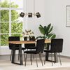 vidaXL Dining Chair Set of 4 Durable Dining Chair Rectangular Modern