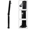 vidaXL Solar Shower Black UV-resistant PVC Large Foldable