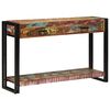 vidaXL Console Table Multicolour 120 x 33 x 75 cm solid reclaimed wood
