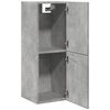 vidaXL Bathroom Hanging Cabinet Concrete grey Engineered wood Medium
