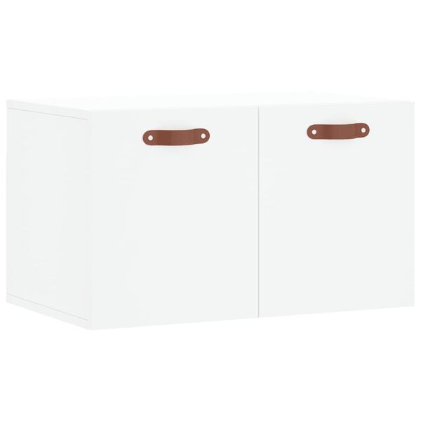 vidaXL Wall Cabinet White Engineered wood Medium Wall Cabinet