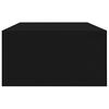 vidaXL Monitor Stand Black Engineered Wood Compact Monitor Stand