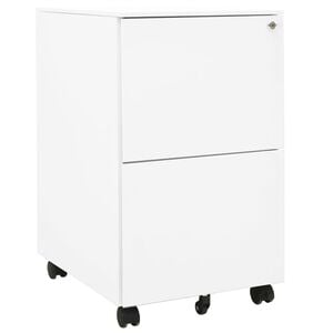 vidaXL File Cabinet Locks Filing Cabinet Rectangular Modern
