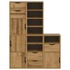 vidaXL Side Cabinet Honey brown