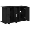 vidaXL Aquarium Stand Black Oak 39.8x16.1x22.8" Engineered Wood