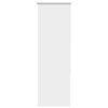 vidaXL Roller Blind White Polyester 17.7x51.2 in Height-Adjustable