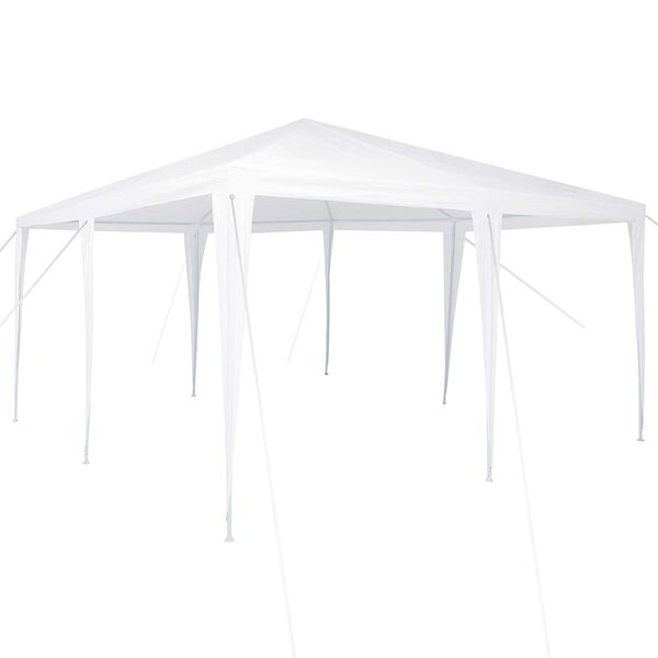 vidaXL Party Tent White 400 x 400 x 266 cm Polyester and Steel