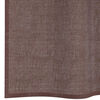 vidaXL Voile Curtains with Grommets 2 pcs Brown 55.1x55.1"