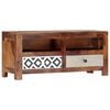 vidaXL TV Cabinet Brown Solid Acacia wood 35.4 x 11.8 x 15.7 in