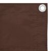 vidaXL Balcony Screen Brown 47.2x196.9" Oxford Fabric